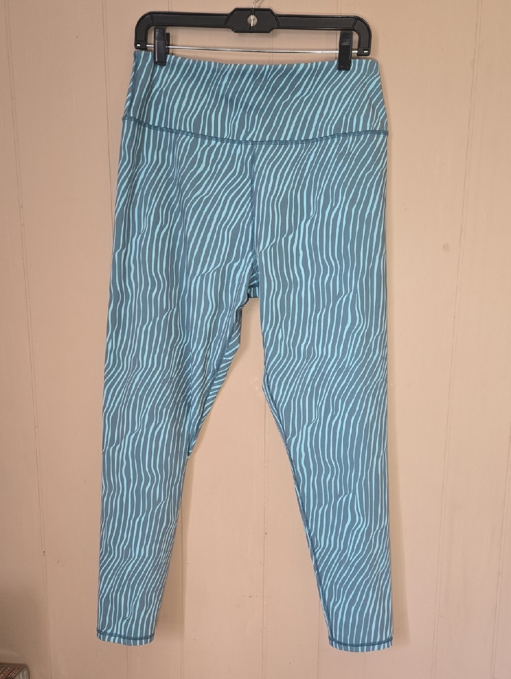 Spiritual Gangster  Stripe Athletic Yoga Leggings Womens XL